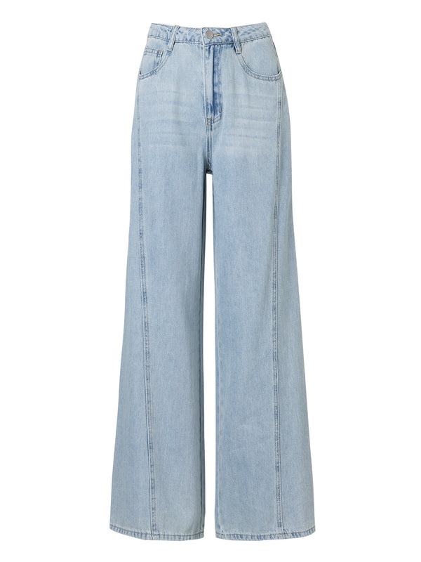 Femalestyle Maya High-Waist Loose Jeans